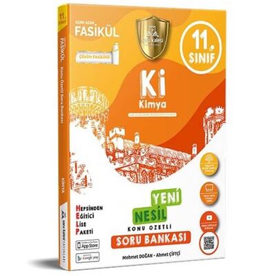 Soru Kalesi 11. Sınıf Kimya Konu Özetli Soru Bankası Fasikülleri