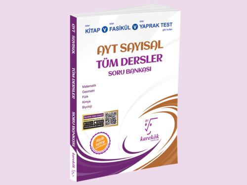 Karekök AYT Tüm Dersler Sayısal Soru Bankası