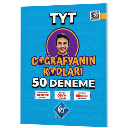 Kr Akademi Coğrafyanın Kodları TYT Coğrafya Çözümlü 50 Deneme