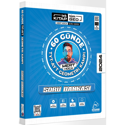 Mert Hoca 60 Günde Geometri TYT AYT Geometri Kampı Soru Bankası 2024