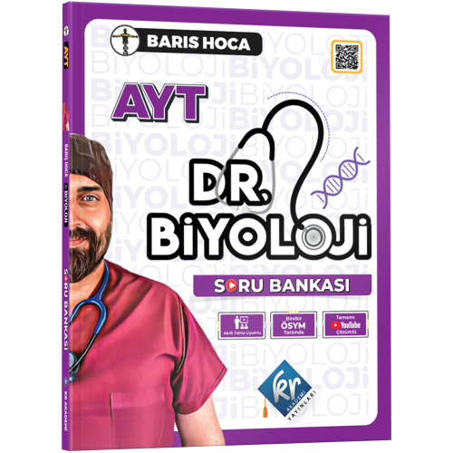 Kr Akademi Barış Hoca AYT Dr. Biyoloji Soru Bankası
