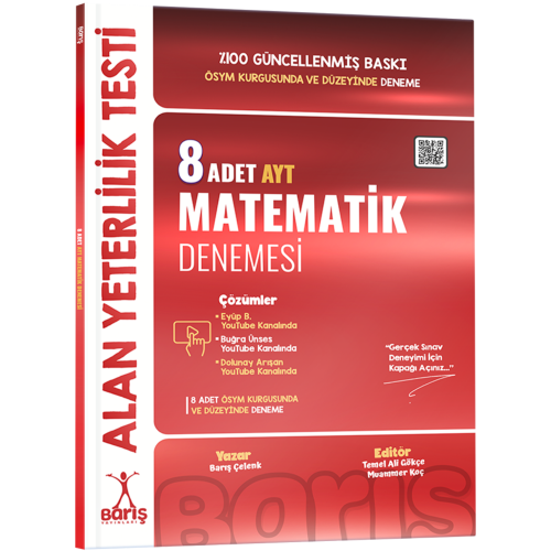 Barış AYT 8 Matematik Denemesi 2024