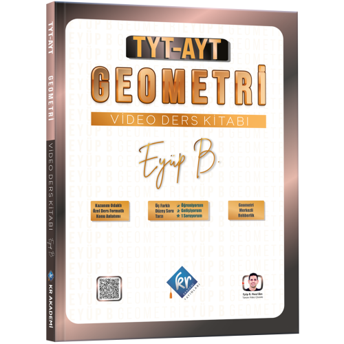 KR Akademi TYT AYT Geometri Video Ders Kitabı Eyüp B. 2026