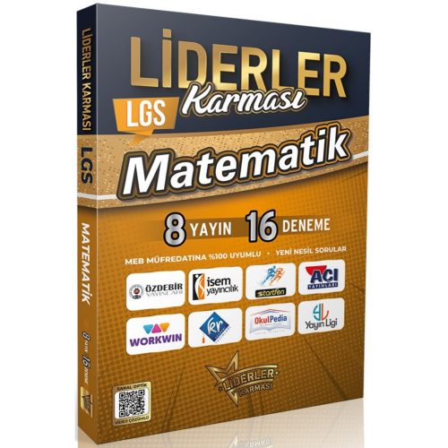 Liderler Karması 8. Sınıf LGS Matematik Denemeleri 8 Yayın 16 Deneme