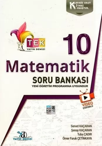 Yayın Denizi 10. Sınıf Matematik TEK Serisi Video Çözümlü Soru Bankası