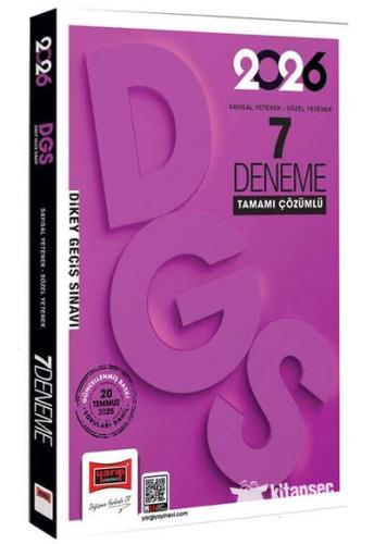 Yargı DGS Sayısal Sözel Yetenek Tamamı Çözümlü 7 Deneme 2026