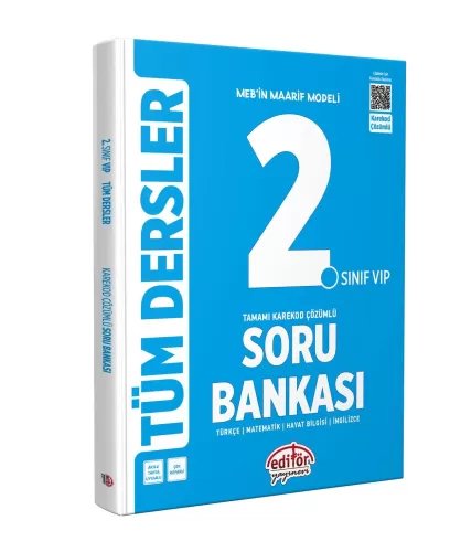 Editör 2. Sınıf Vip Tüm Dersler Soru Bankası 2026