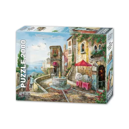 2000 Parça Ada Köyünde Bir Gün Puzzle