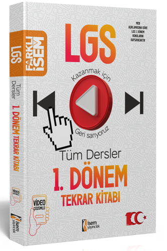 İsem 8. Sınıf Tüm Dersler Tekrar Kitabı