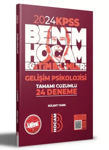 Benim Hocam Gelişim Psikolojisi Tamamı Çözümlü 24 Deneme 2024