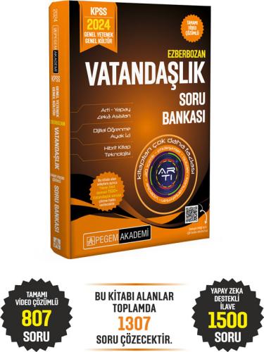 Pegem KPSS Vatandaşlık Ezberbozan Soru Bankası 2024