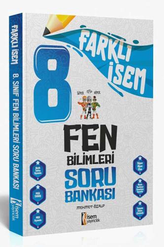 Farklı İsem 8. Sınıf Fen Bilimleri Soru Bankası 2024