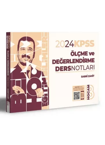 Benim Hocam KPSS Eğitim Bilimleri Ölçme ve Değerlendirme Video Ders Notları 2024