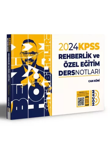Benim Hocam KPSS Rehberlik Video Ders Notları 2024