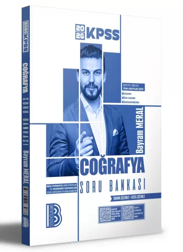 Benim Hocam KPSS Coğrafya Soru Bankası 2026