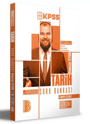 Benim Hocam KPSS Tarih Tamamı Çözümlü Soru Bankası 2026