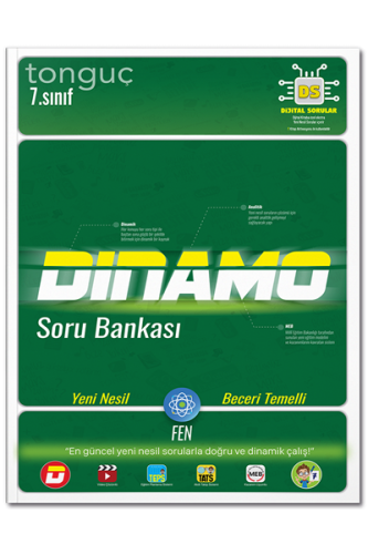 Tonguç Akademi 7. Sınıf Fen Bilimleri Dinamo Soru Bankası 2024