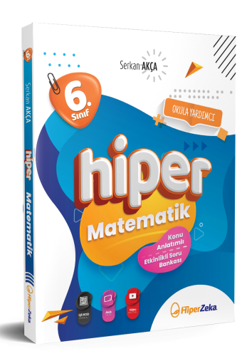 Hiper Zeka 6. Sınıf Hiper Matematik Konu Anlatımlı & Etkinlikli Soru Bankası 2026
