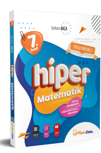 Hiper Zeka 7. Sınıf Hiper Matematik Konu Anlatımlı & Etkinlikli Soru Bankası