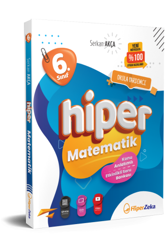 Hiper Zeka 6. Sınıf Hiper Matematik Konu Anlatımlı & Soru Bankası 2026