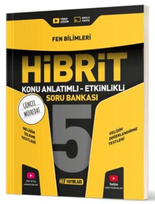 Hız 5. Sınıf Fen Bilimleri HİBRİT Konu Anlatımlı Etkinlikli Soru Bankası