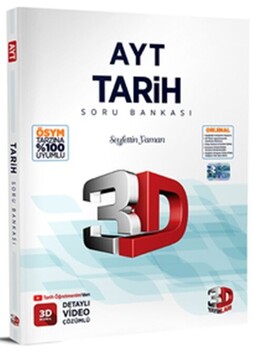 3D AYT Tarih Soru Bankası 2024