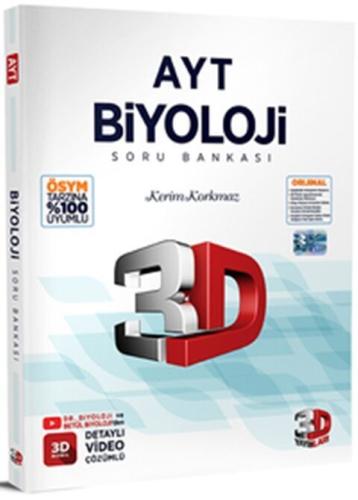 3D AYT Biyoloji Soru Bankası 2025