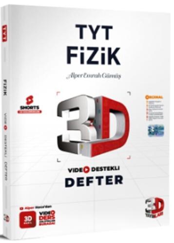 3D TYT Fizik Video Destekli Defter  2024