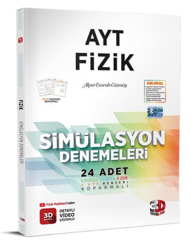 3D AYT Fizik 24 Simülasyon Deneme
