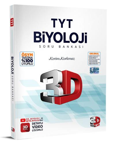 3D TYT Biyoloji Soru Bankası