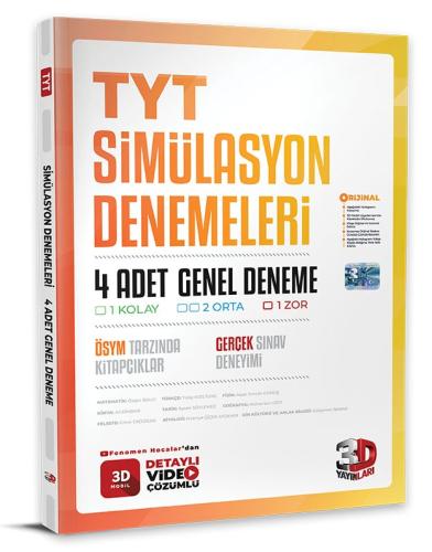 3D TYT 4 Simülasyon Deneme