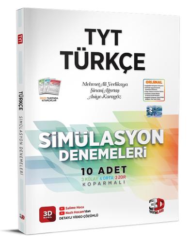 3D TYT Türkçe 10 Simülasyon Deneme