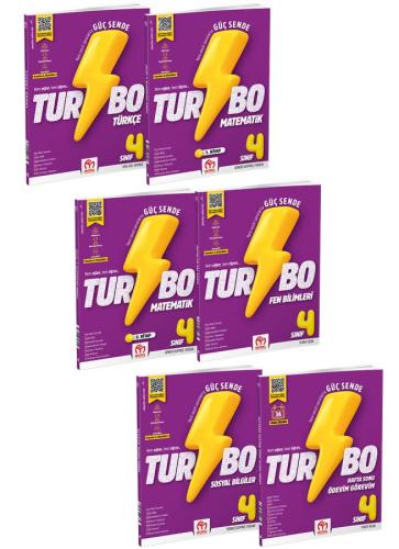 Model 4. Sınıf Turbo Eğitim Seti (6 Kitap)