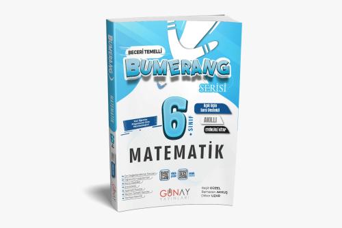 Günay 6. Sınıf Bumerang Matematik Akıllı Etkinlikli Kitap 2026