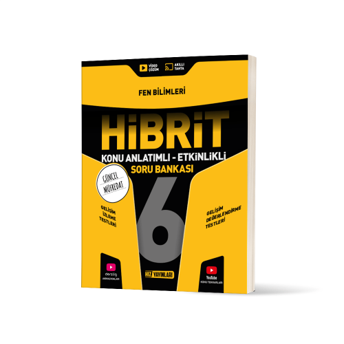 Hız 6. Sınıf Fen Bilimleri Hibrit Soru Bankası 2026