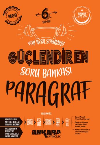 Ankara 6. Sınıf Güçlendiren Paragraf Soru Bankası