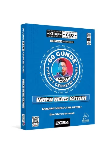 Mert Hoca TYT AYT 60 Günde Geometri Video Ders Kitabı 2024
