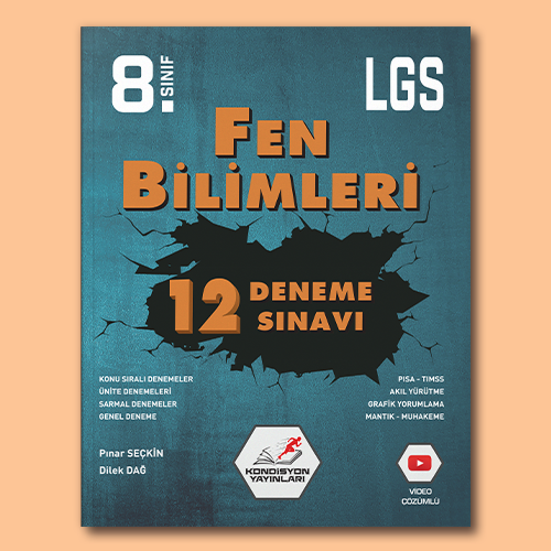 Kondisyon 8. Sınıf Fen Bilimleri 12 Deneme