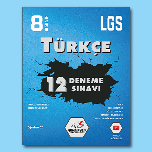 Kondisyon 8. Sınıf Türkçe 12 Deneme