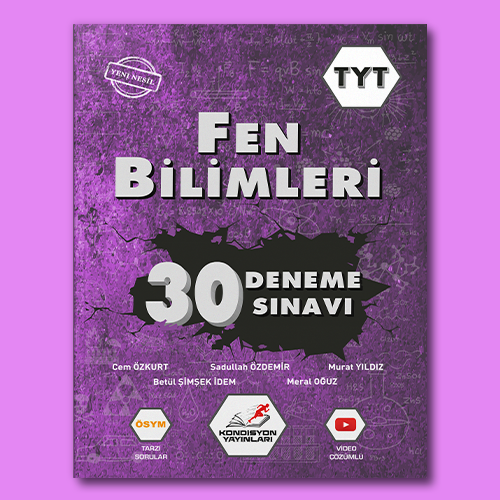 Kondisyon TYT Fen Bilimleri 30 Deneme