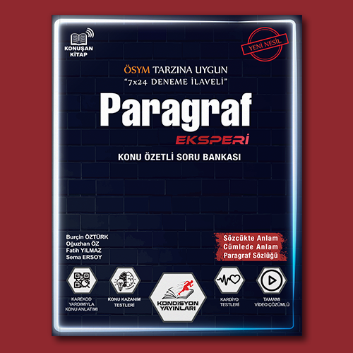Kondisyon Paragraf Eksperi Konu Anlatımlı Soru Bankası