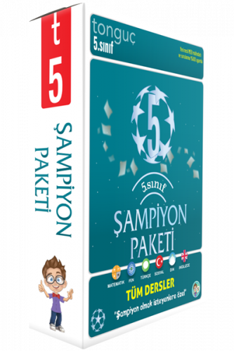 Tonguç Akademi 5. Sınıf Şampiyon Paketi