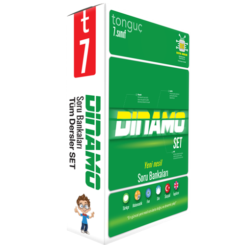 Tonguç Akademi 7. Sınıf Dinamo Tüm Dersler Soru Bankası Set