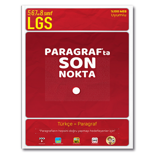 Tonguç Akademi 8. Sınıf LGS Paragrafta Son Nokta