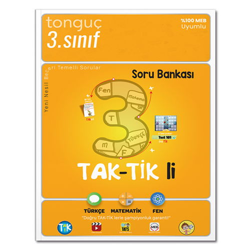 Tonguç Akademi 3. Sınıf Taktikli Soru Bankası