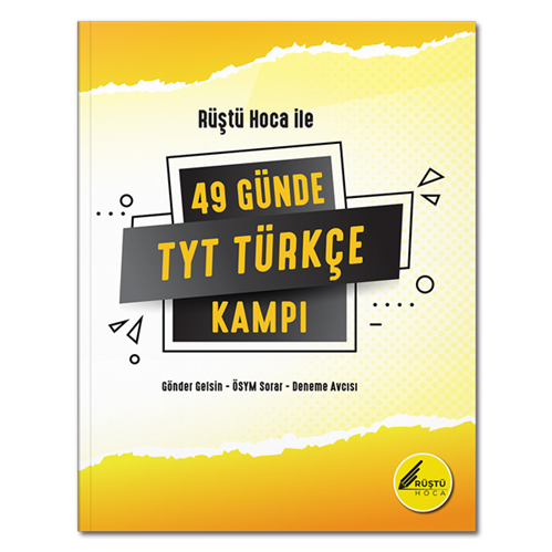 Tonguç Akademi 49 Günde TYT Türkçe Kampı Rüştü Hoca ile 2024
