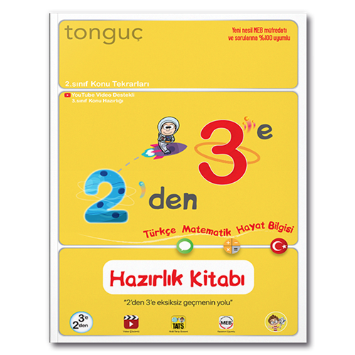 Tonguç Akademi 2'den 3'e Hazırlık Kitabı