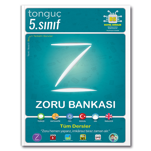 Tonguç Akademi 5. Sınıf Tüm Dersler Zoru Bankası 2024
