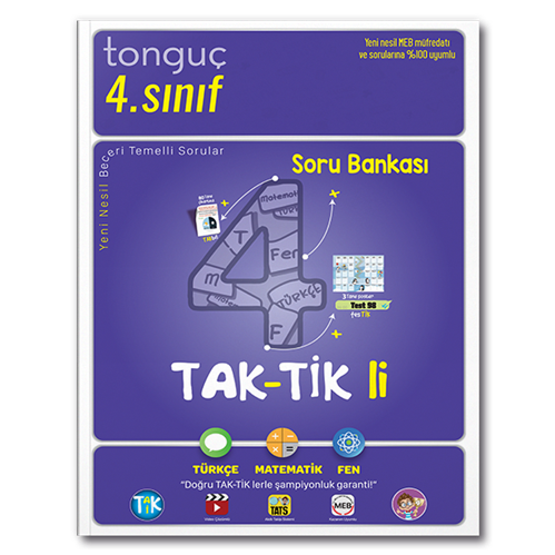 Tonguç Akademi 4. Sınıf Taktikli Soru Bankası