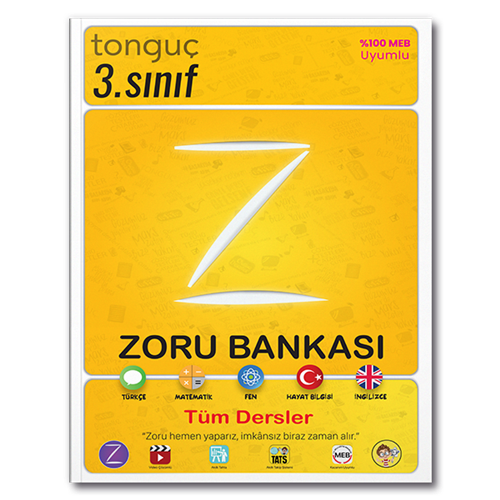 Tonguç Akademi 3. Sınıf Tüm Dersler Zoru Bankası